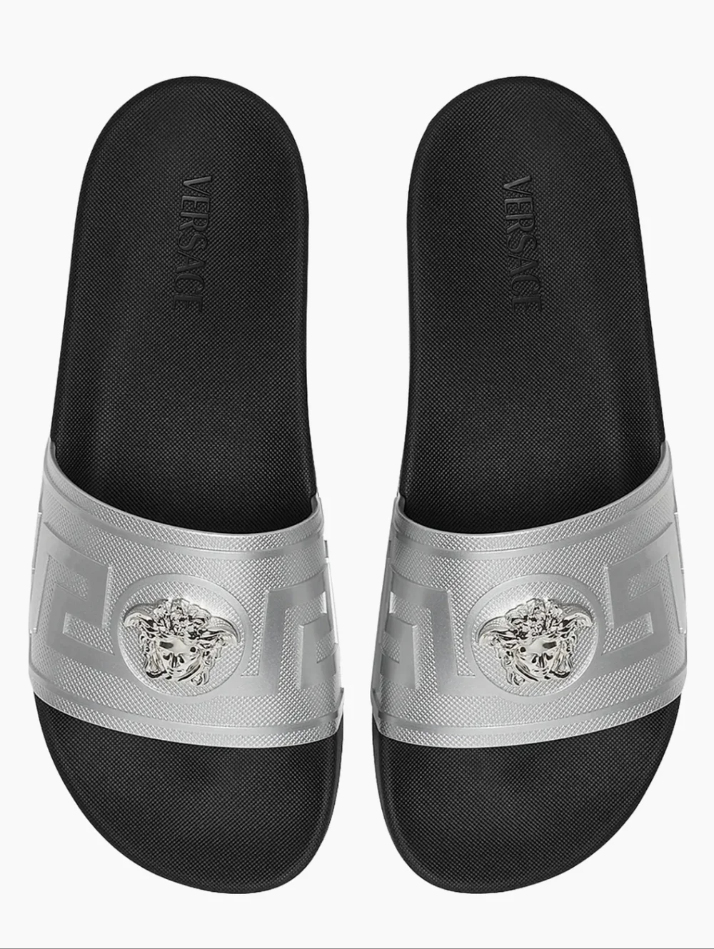 Versace Medusa Rubber Slides - Picture 2 of 12